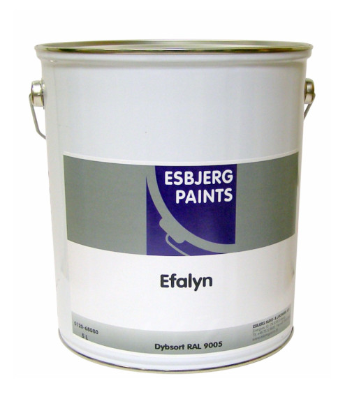0120 Efalyn Schnell trocknende Emaille Matte Schwarz