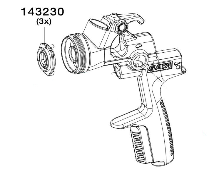 Luftverteilungsring 143230